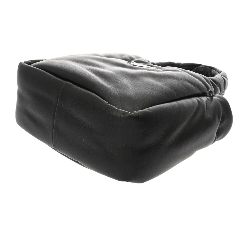 PRADA Padded Tote Black Nappa Leather Handbag - Picture 5 of 9